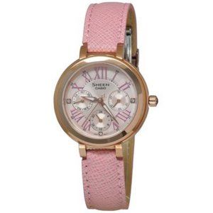 Casio Sheen Swarovski®Crystal Dial Analog Quartz